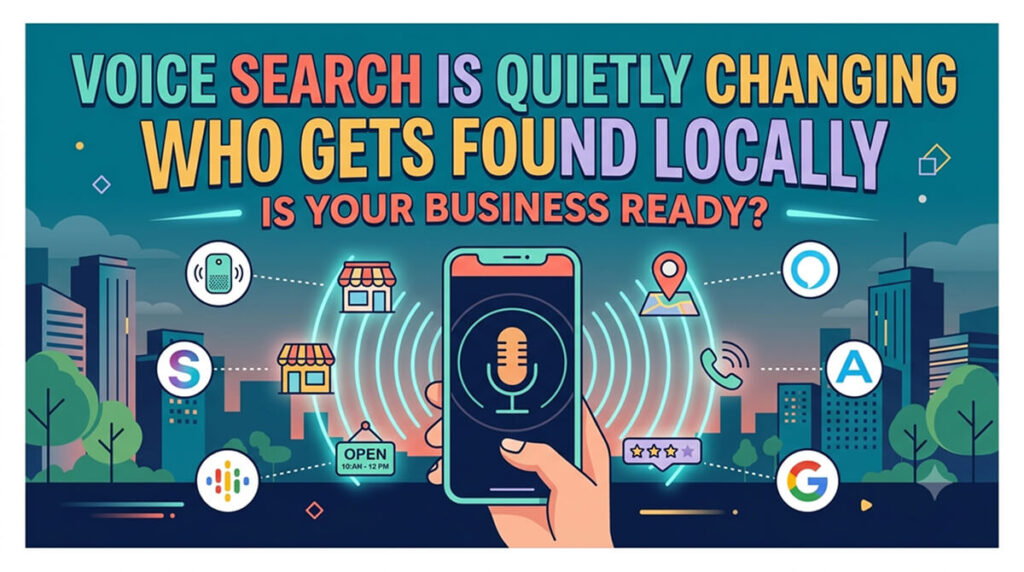 Voice Search Is Quietly Changing Who Gets Found Locally Is Your Business Ready
