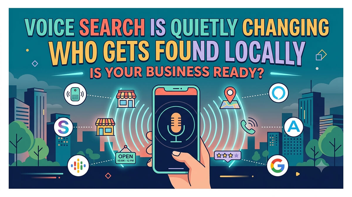 Voice Search Is Quietly Changing Who Gets Found Locally Is Your Business Ready?