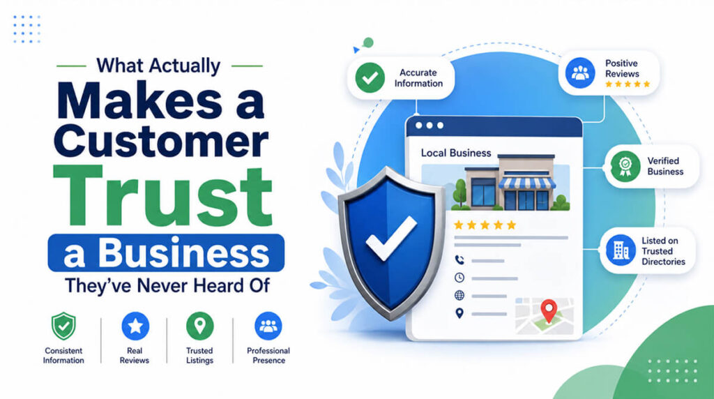 What Actually Makes a Customer Trust a Business They've Never Heard Of